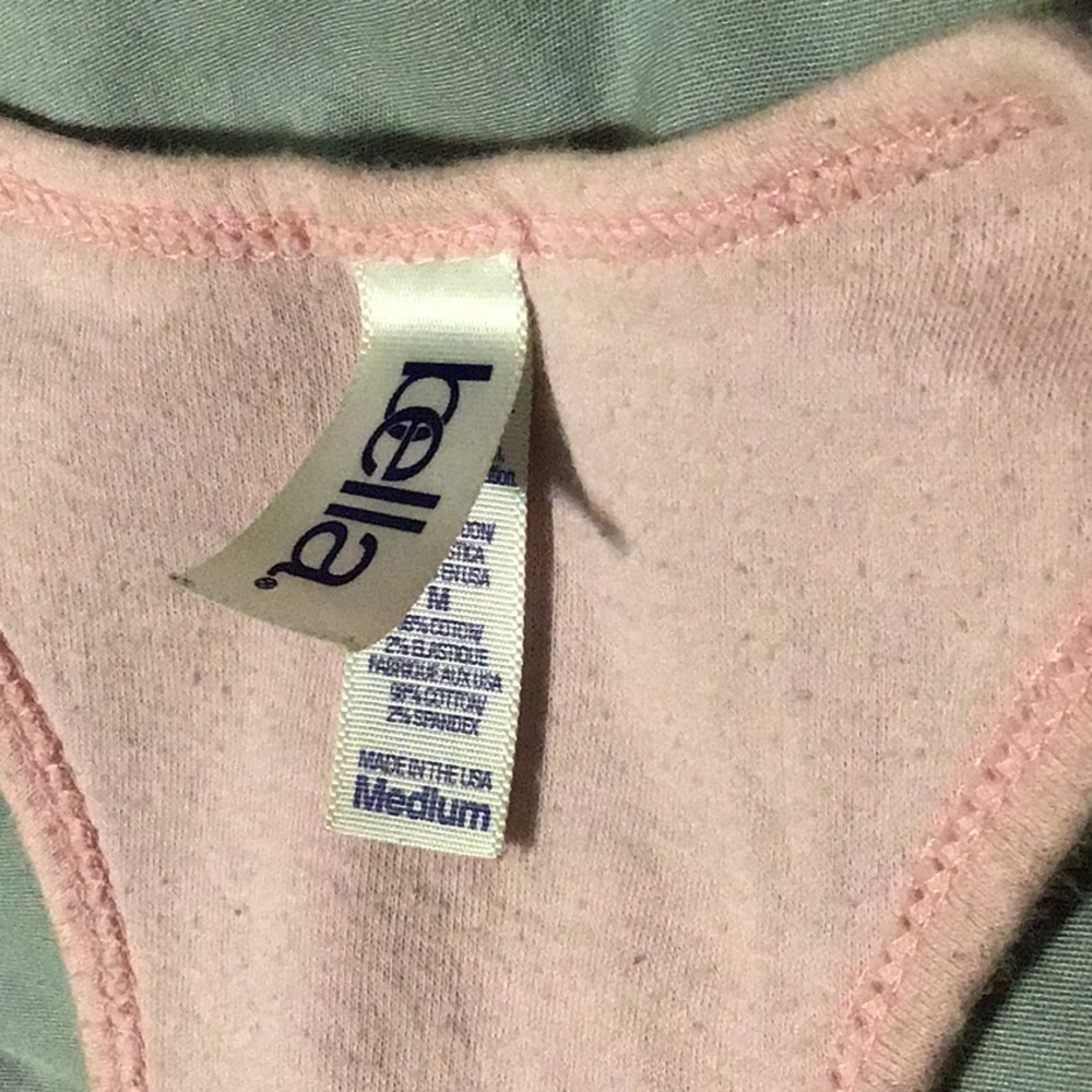 Light Pink Racerback Tank Top - Picture 5 of 6